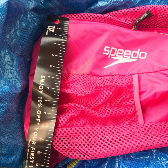Speedo mesh nylon pink large bag - Picture 6 of 16